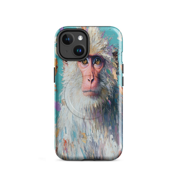 Aqua Macaque – MagSafe® Tough Case for iPhone®