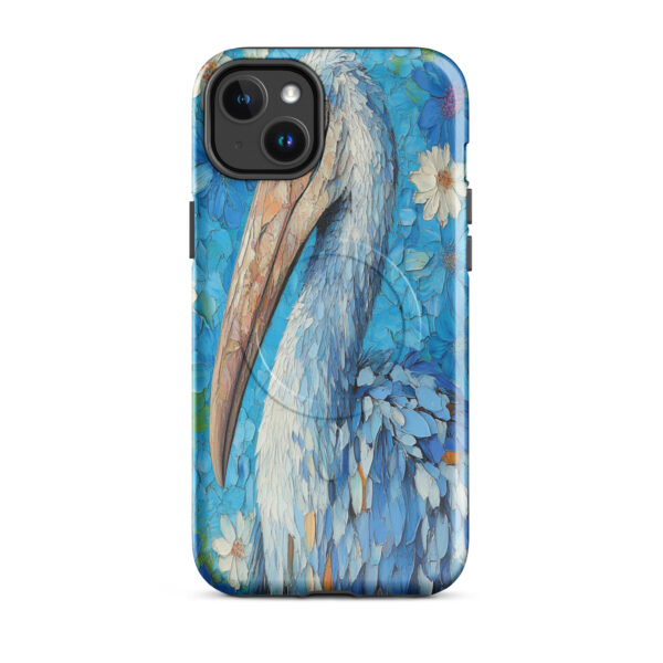 Neon Shoebill – MagSafe® Tough Case for iPhone®