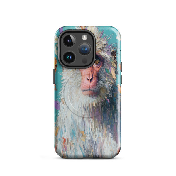 Aqua Macaque – MagSafe® Tough Case for iPhone®
