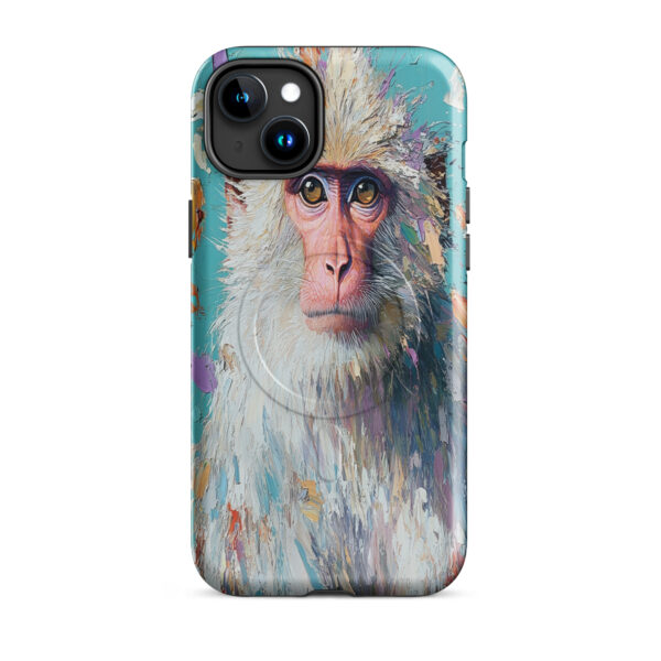 Aqua Macaque – MagSafe® Tough Case for iPhone®