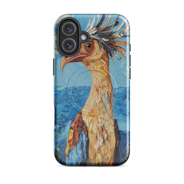 Seafoam Hoatzin – MagSafe® Tough Case for iPhone®