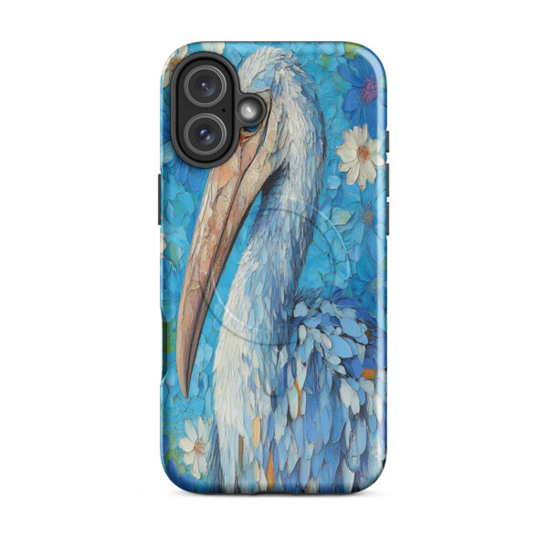 Neon Shoebill – MagSafe® Tough Case for iPhone®