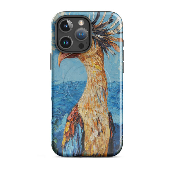 Seafoam Hoatzin – MagSafe® Tough Case for iPhone®