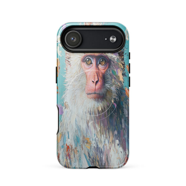 Aqua Macaque – MagSafe® Tough Case for iPhone®