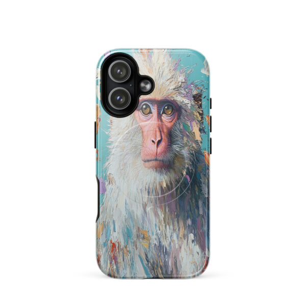 Aqua Macaque – MagSafe® Tough Case for iPhone®