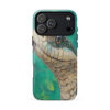 Fauna Apex Mozambique Spitting Cobra wildlife art MagSafe® tough case for iPhone, dual-layer protective cover, distributed through Stay Sunny Prints Hub.