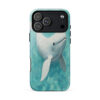 Fauna Apex Vaquita wildlife art MagSafe® tough case for iPhone, dual-layer protective cover, distributed through Stay Sunny Prints Hub.