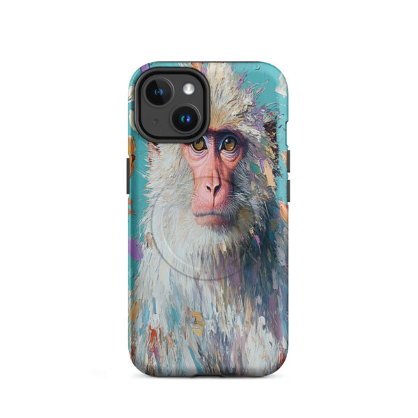 Aqua Macaque – MagSafe® Tough Case for iPhone®