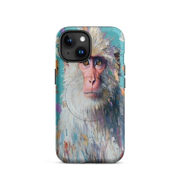 Aqua Macaque – MagSafe® Tough Case for iPhone®