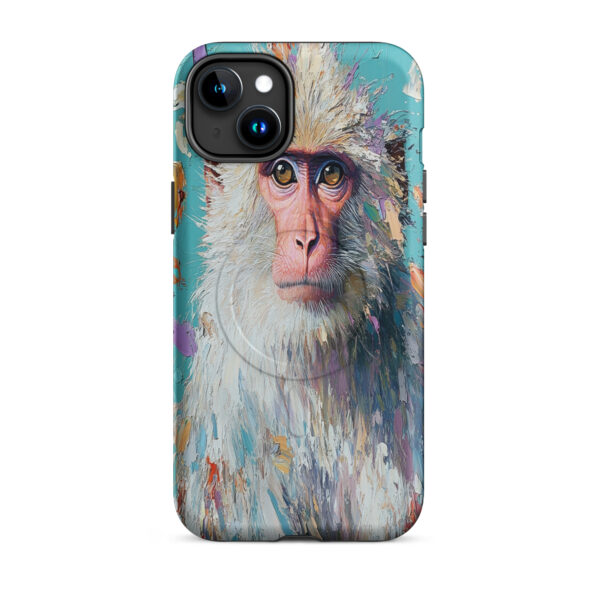Aqua Macaque – MagSafe® Tough Case for iPhone®