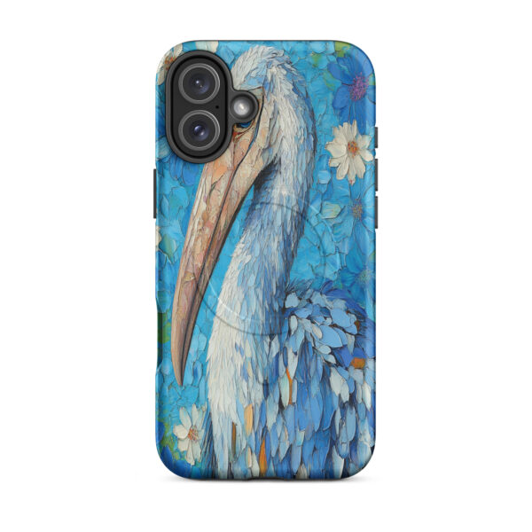 Neon Shoebill – MagSafe® Tough Case for iPhone®