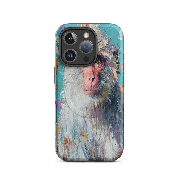 Aqua Macaque – MagSafe® Tough Case for iPhone®