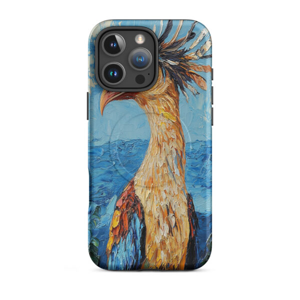 Seafoam Hoatzin – MagSafe® Tough Case for iPhone®