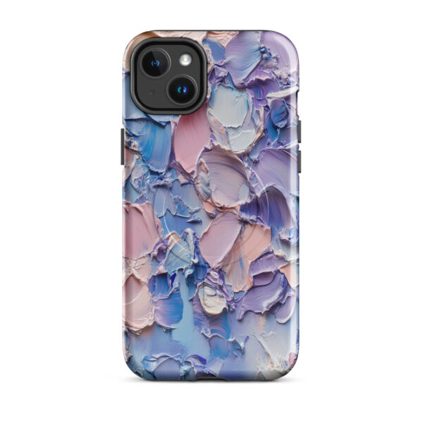 magsafe-tough-case-for-iphone-glossy-iphone-14-plus-front-6a313bce158dd.jpg Periwinkle Blush Drift – MagSafe® Tough Case for iPhone®