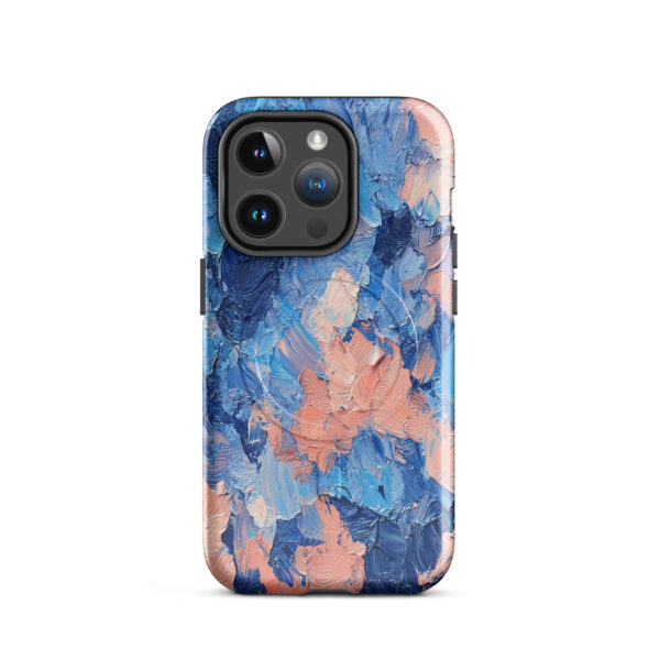 magsafe-tough-case-for-iphone-glossy-iphone-14-pro-front-6a31412ac0b34.jpg Indigo Peach Horizon – MagSafe® Tough Case for iPhone®