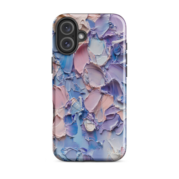 magsafe-tough-case-for-iphone-glossy-iphone-16-plus-front-6a313bce15f38.jpg Periwinkle Blush Drift – MagSafe® Tough Case for iPhone®