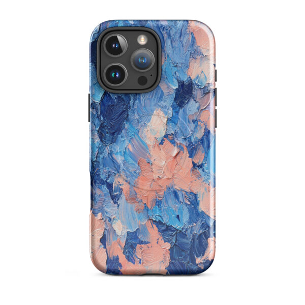 magsafe-tough-case-for-iphone-glossy-iphone-16-pro-max-front-6a31412ac139e.jpg Indigo Peach Horizon – MagSafe® Tough Case for iPhone®