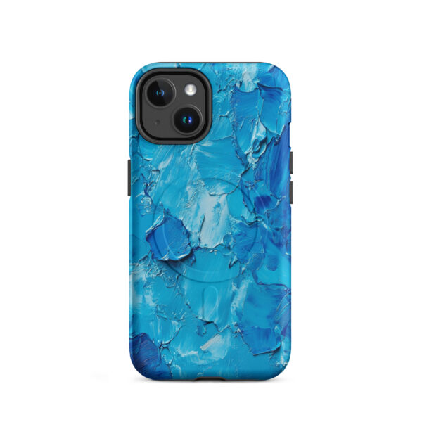 magsafe-tough-case-for-iphone-matte-iphone-14-front-6a31406858780.jpg Cyan Depth Current – MagSafe® Tough Case for iPhone®
