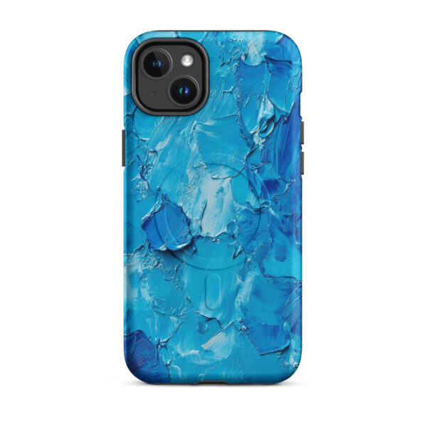 magsafe-tough-case-for-iphone-matte-iphone-14-plus-front-6a314068588ff.jpg Cyan Depth Current – MagSafe® Tough Case for iPhone®