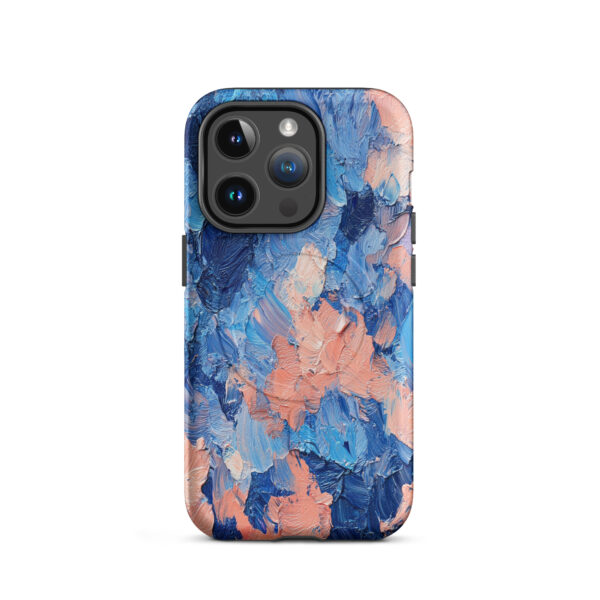 magsafe-tough-case-for-iphone-matte-iphone-14-pro-front-6a31412ac0bd8.jpg Indigo Peach Horizon – MagSafe® Tough Case for iPhone®
