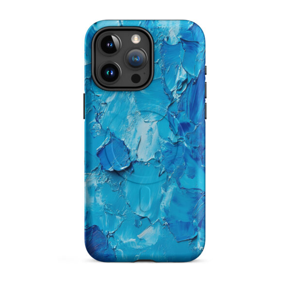 magsafe-tough-case-for-iphone-matte-iphone-15-pro-max-front-6a3140685913b.jpg Cyan Depth Current – MagSafe® Tough Case for iPhone®