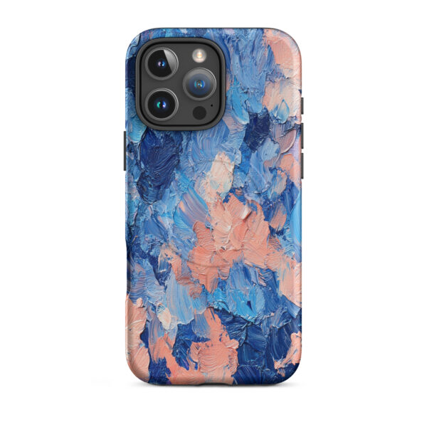 magsafe-tough-case-for-iphone-matte-iphone-16-pro-max-front-6a31412ac140c.jpg Indigo Peach Horizon – MagSafe® Tough Case for iPhone®